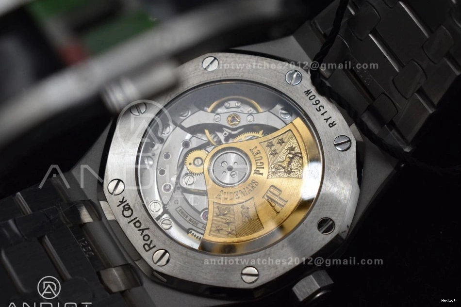 Royal Oak SS on Super Clone Dial Gray SS Edition Best Bracelet 1:1 SA3120 Textured 37mm ZF 15450 0509